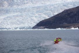 Schon eine Expedition 2012 führte die Wissenschaftler nach Grönland.