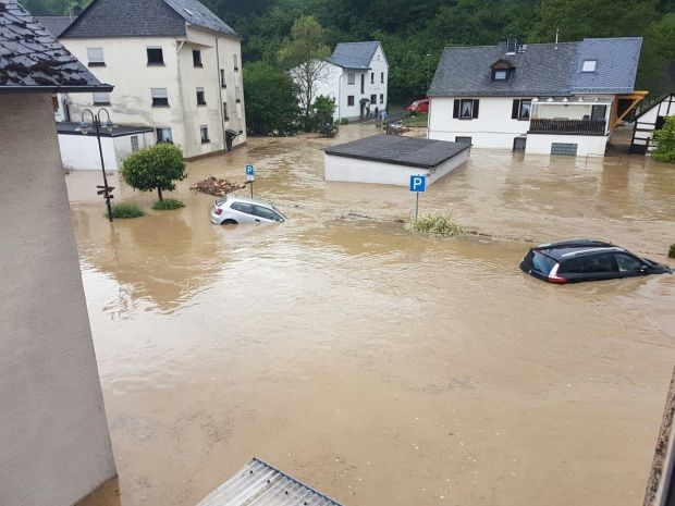 Hochwasser in Herrstein-Rhaunen