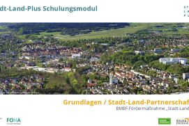 Das Stadt-Land-Plus Schulungsmodul