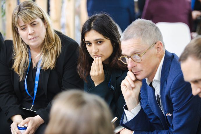 Die intensiven Diskussionen regten zum Nachdenken an.