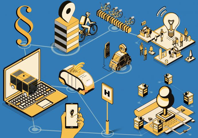 Das Themenspektrum der MobilitätsWerkStadt 2025 reicht von On-Demand-Verkehr und multimodalen Apps, nachhaltigen Ansätzen zum Mobilitätsmanagement, der Umsetzung von Mobilitätsstationen bzw. -hubs bis hin zu Maßnahmen zur nachhaltigen Quartiersentwicklung und Fragestellungen der Governance. 